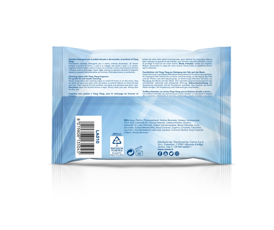 Ylang-ylang wipes. Palloma te lagura - Image 3