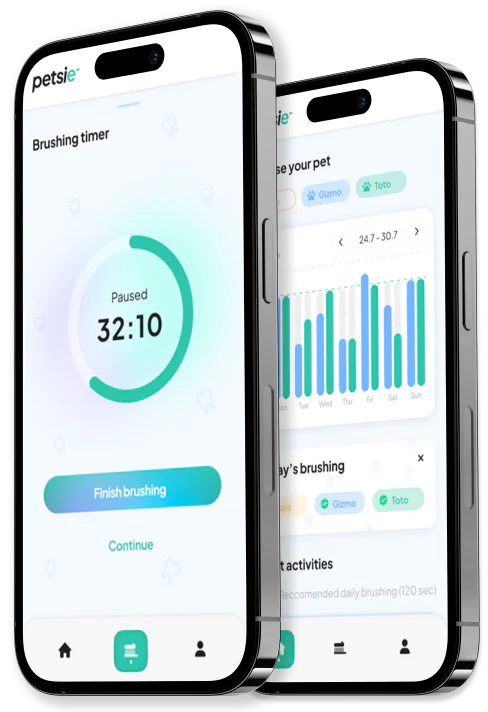 Petsie toothbrush with electrolytic. Furça e dhëmbëve Petsie Dog me teknologji elektrolitike. - Figura 8